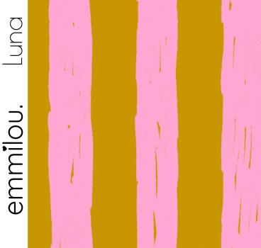 VORBESTELLUNG! Bio-Eigenproduktion "Luna" rosa/ocker Jersey